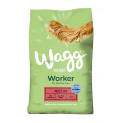 Wagg Worker Beef 16kg - Pet Products R Us