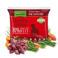 Country Hunter Grass-Fed Beef Nuggets 1kg - Pet Products R Us