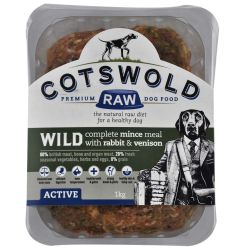 Cotswold Raw Wild Mince Venison & Rabbit - Pet Products R Us