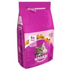 Whiskas 1+ Complete Dry with Salmon 1.9kg - Pet Products R Us