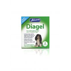 Johnson's Diagel Small/medium Dog 2 Sachets - Pet Products R Us