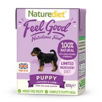 Naturediet Feel Good Puppy  8 x 200g - Pet Products R Us