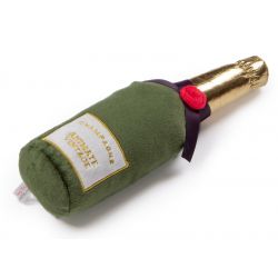 Animate Plush Champagne Bottle Dog Toy - Pet Products R Us