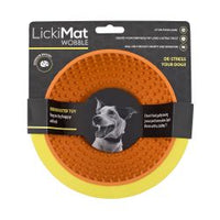 Lickimat Wobble Orange - Pet Products R Us