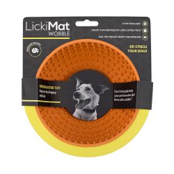 Lickimat Wobble Orange - Pet Products R Us