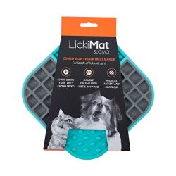 Lickimat Slomo Turquoise - Pet Products R Us