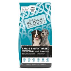 Burns Adult Large/Giant Breed Chicken & Brown Rice 12kg - Pet Products R Us