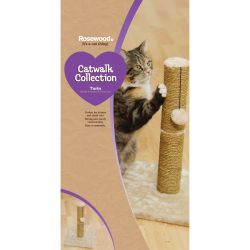 Rosewood Turin Cat Post - Pet Products R Us