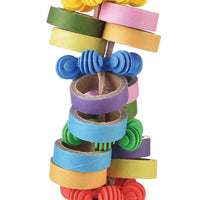 Tower Of Bagels Parrot Toy - Pet Products R Us