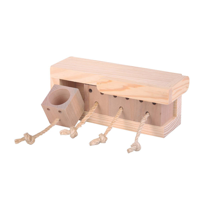 Activity Box Parrot Toy - Pet Products R Us