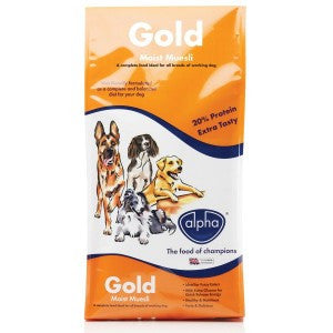Alpha Gold Moist Muesli 15KG - Pet Products R Us