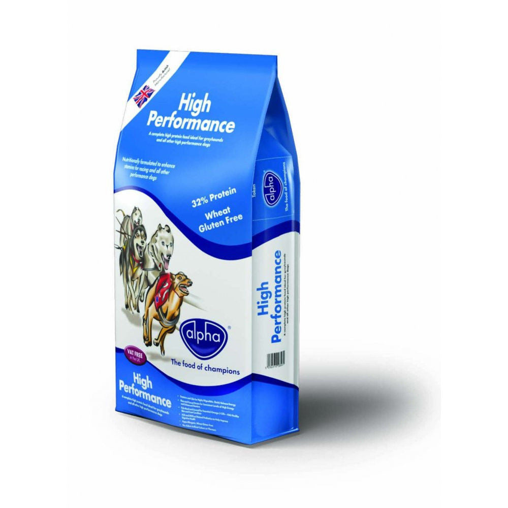 Alpha high performance dog food clearance