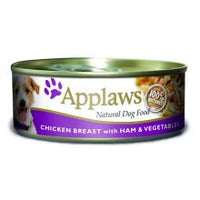 Applaws Chicken & Ham 16 X 156g Tins - Pet Products R Us
