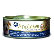 Applaws Chicken & Salmon 12 X 156g Tins - Pet Products R Us