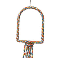 Arc Rope Parrot Swing - Pet Products R Us
