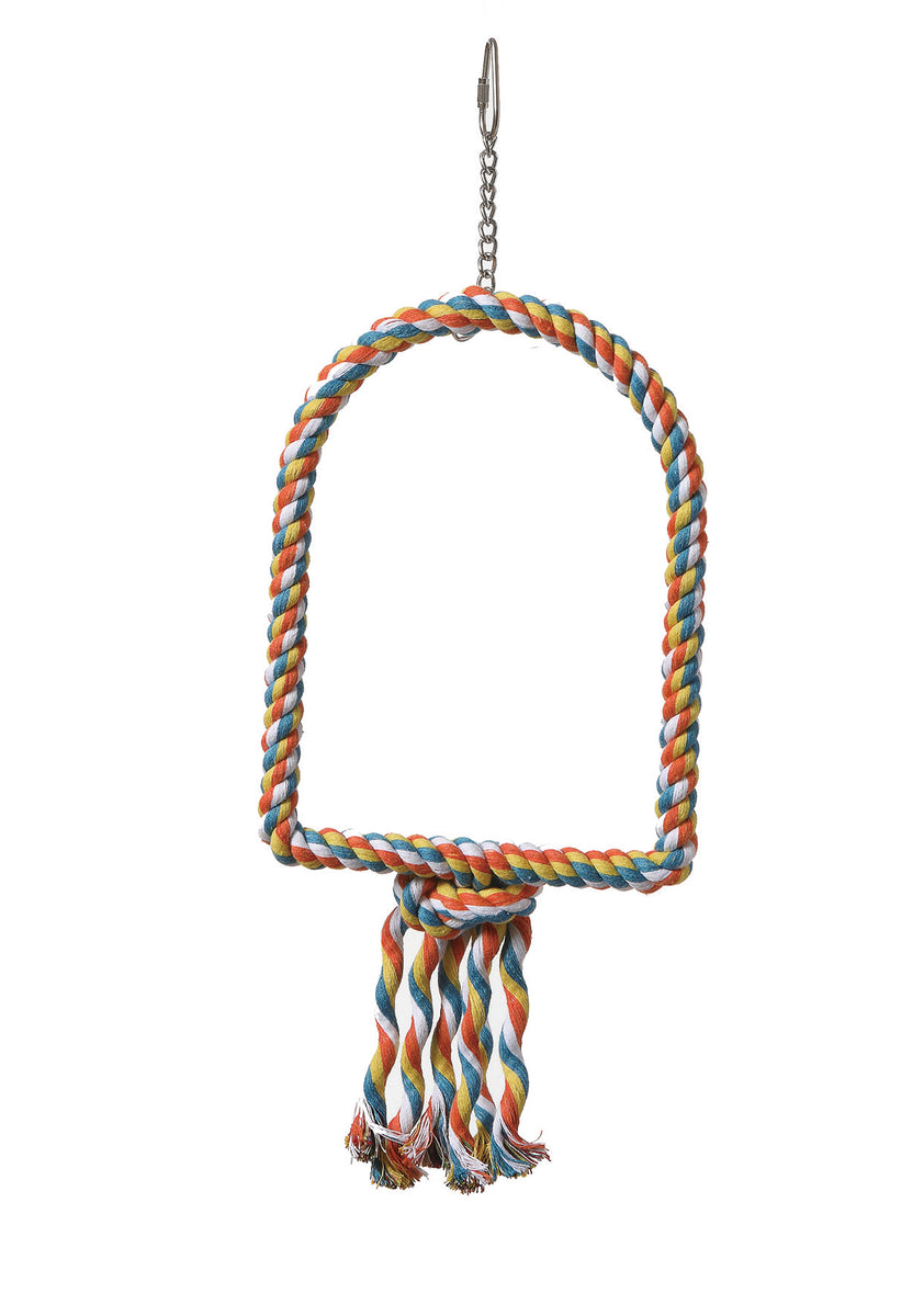 Arc Rope Parrot Swing| Pet Products R Us