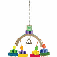 Block Play Parrot Toy - Pet Products R Us