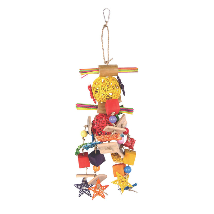 Blocks and Stars Parrot Toy - Pet Products R Us