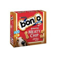 Bonio Meaty Chip Bitesize 400g Box - Pet Products R Us
