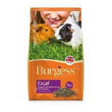 Burgess Excel Adult Guinea Pig Nuggets with Blackcurrant & Oregano 2kg - Pet Products R Us
