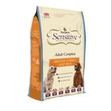 Burgess Sensitive Adult Turkey & Rice - Pet Products R Us
