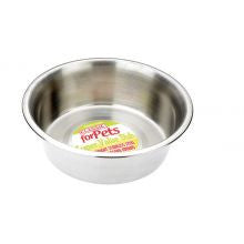 Classic Stainless Steel Dish - Pet Products R Us
