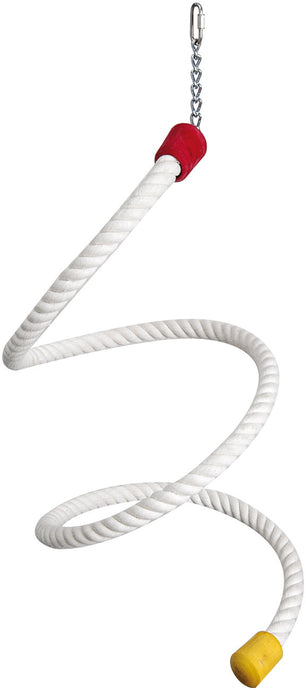 Cotton Spiral Rope Parrot Toy - Pet Products R Us