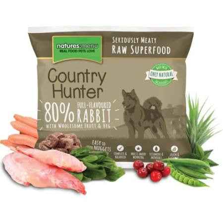 Country Hunter Full-Flavoured Rabbit Nuggets 1kg - Pet Products R Us