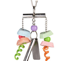 Curly Teaser Parrot Toy - Pet Products R Us