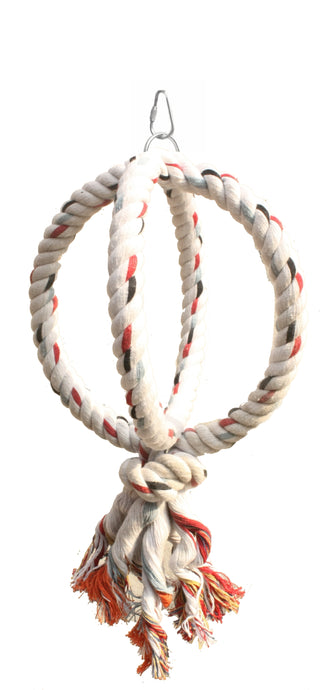 Duo Ring Parrot Toy - Pet Products R Us