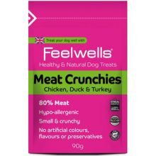 Feelwell Crunchies Meat 90g - Pet Products R Us