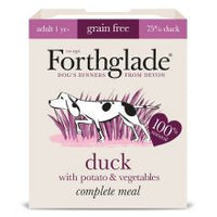 Forthglade Complete Grain free Adult Duck & veg 395g x 18 - Pet Products R Us