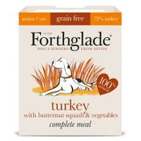 Forthglade Complete Grain free Senior Turkey & veg 395g x 18 - Pet Products R Us