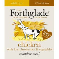 Forthglade Adult Complete Chicken With Liver & Brown Rice 18 x 395g - Pet Products R Us