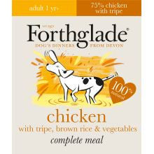 Forthglade Adult Complete Chicken With Tripe & Brown Rice 18 x 395g - Pet Products R Us