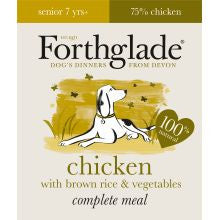 Forthglade Complete Senior Chicken With Brown Rice & Veg 18 x 395g - Pet Products R Us