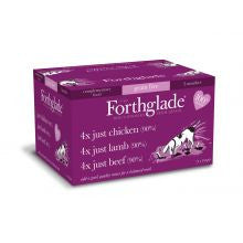 Forthglade Just 90% Multicase Grain Free multiPack 12 x 395g - Pet Products R Us
