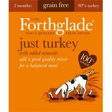 Forthglade Just Turkey Grain Free 395g x 18 - Pet Products R Us