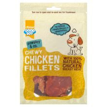 Good Boy Deli Chicken Fillets 80g - Pet Products R Us

