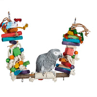Jumble Stack Swing Large Parrot Toy - Pet Products R Us