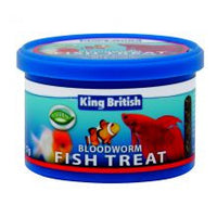 King British Bloodworm Fish Treat 7g - Pet Products R Us
