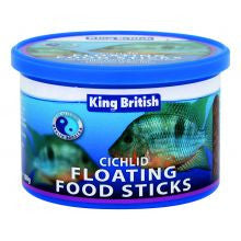 King British Cichlid Floating Food Sticks 100g - Pet Products R Us
