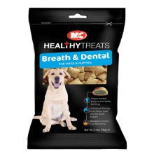 Mark & Chappell Breath & Dental Treat Dog 70g - Pet Products R Us

