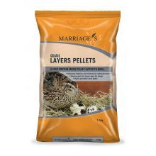 Marriages Specialist Foods Quail Layers Pellets 7.5kg - Pet Products R Us
