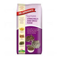 Mr Johnsons Supreme Chinchilla & Degu Pellet 900g - Pet Products R Us
