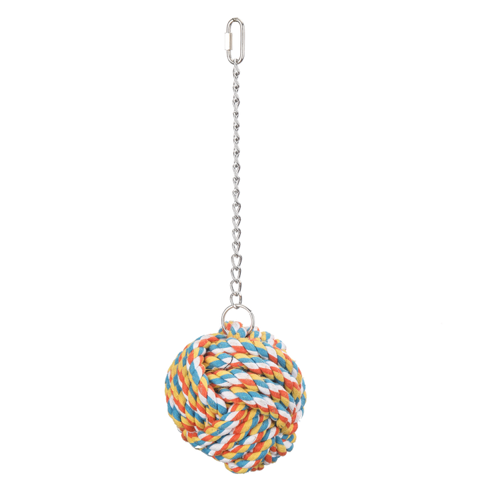 Nuts for Knots Ball Parrot Toy - Pet Products R Us