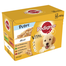 Pedigree Pouch Puppy Jelly 100g x 12 - Pet Products R Us