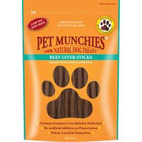 Pet Munchies 100% Natural Beef Liver Sticks 90g - Pet Products R Us
