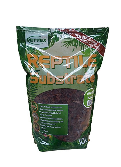 Pettex Reptile Substrate Orchid Bark 10 ltr - Pet Products R Us
