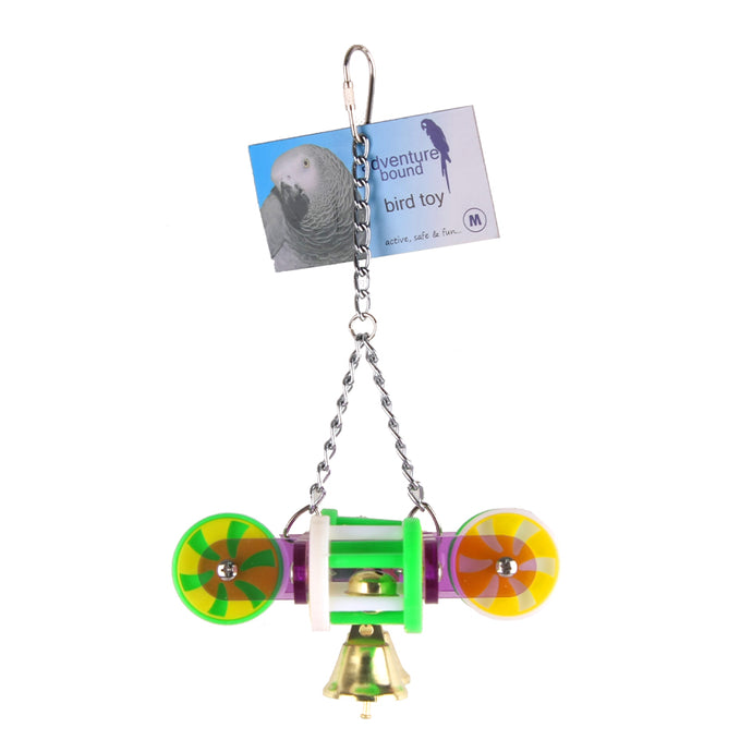 Rolls and Bells Bird Toy - Pet Products R Us